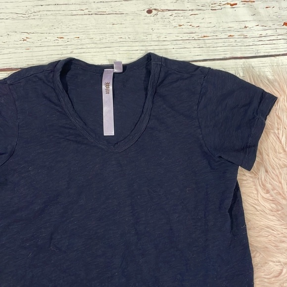 Wilt Navy Blue Crew NECK SHORT SLEEVE SHRUNKEN BOYFRIEND TEE - Picture 9 of 9